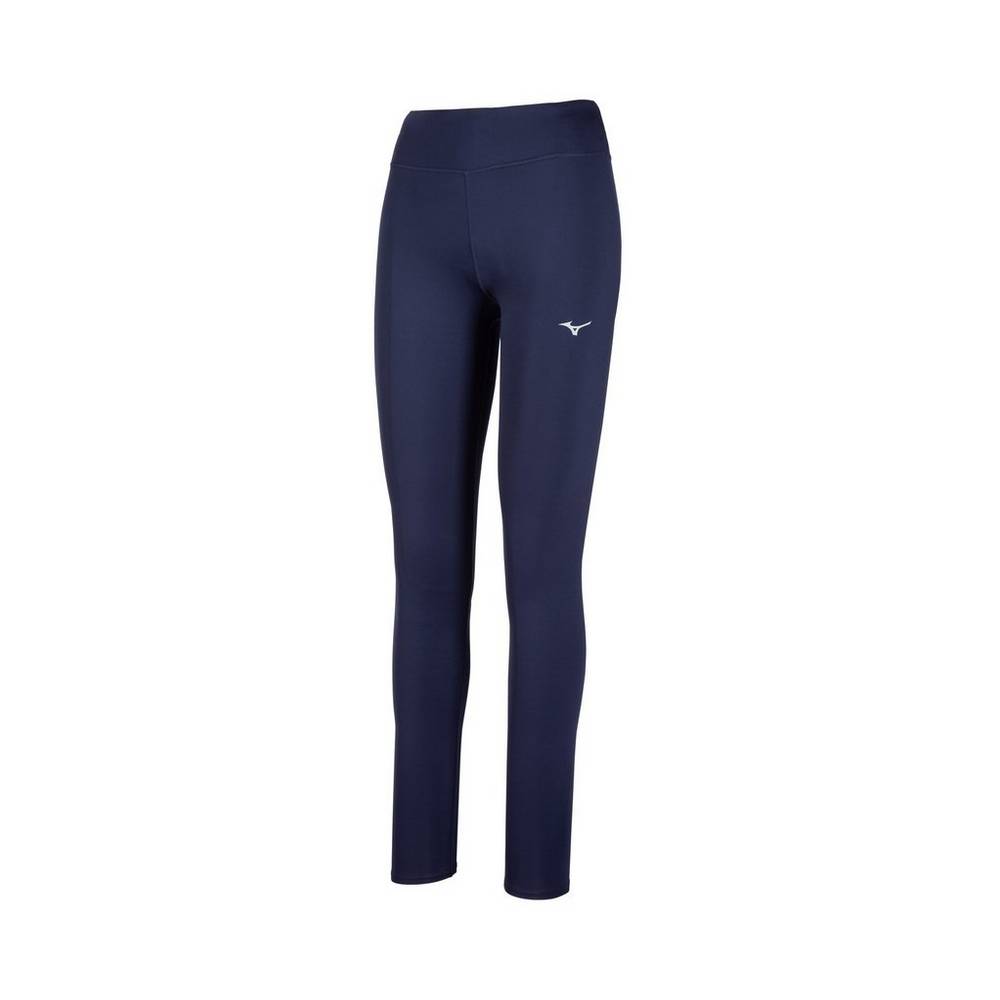 Mizuno Women's Full Length Tights Navy (530011-JBM)